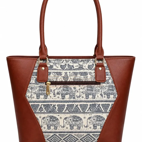 Bhoofi Elevara 15.6" Laptop Tote & Work Bag – Multi-Compartment Everyday Shoulder Bag